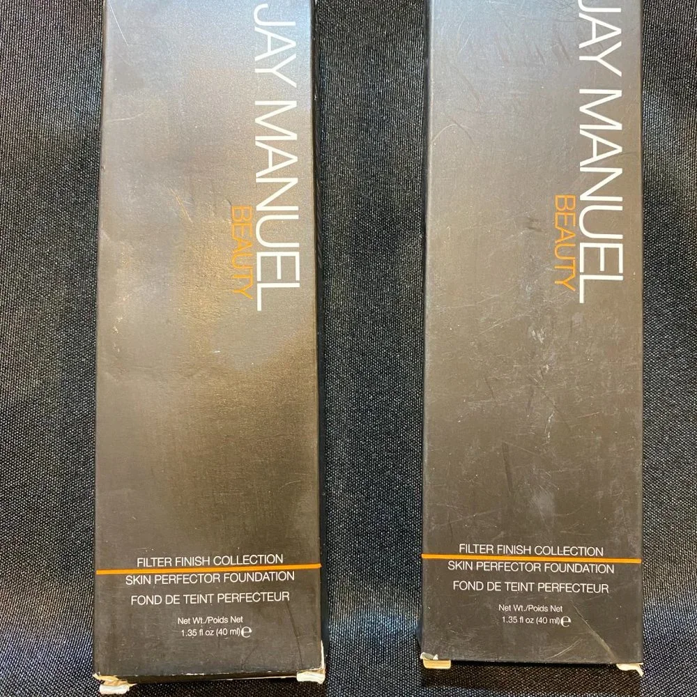 Jay Manuel Skin Perfector Foundation Medium Filter #3 (2) 1.35 oz